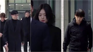 Sulli Krystal Amber Fx Running Man members and more come to Jonghyun Memorial [upl. by Mathur]