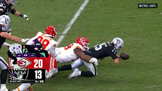 Raiders announcers lament the greatness of the Kansas City Chiefs [upl. by Aerdnael]