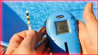 Poolwasser testen – Exakte Wasserwerte mit dem digitalen AquaChek TrueTest [upl. by Ennaitsirhc978]