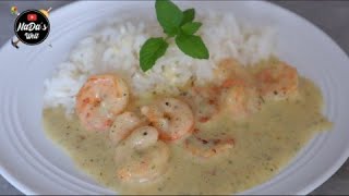 ShrimpsReisPfanne  Kinderleichtes Mittagessen  NaDas Welt Rezepte [upl. by Airekahs]