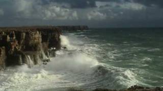 Vagas em Sagres  Giant waves in Sagres Algarvempg [upl. by Tnarb]