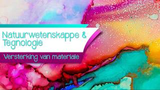 Versterking van materiale [upl. by Nihi]