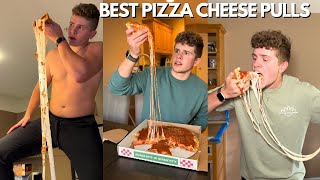 Tommy Winkler Best Pizza Cheese Pull Tests • Compilation [upl. by Dorri886]