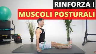 Trasforma la tua POSTURA con un semplice ELASTICO allenamento efficacissimo [upl. by Kenweigh746]