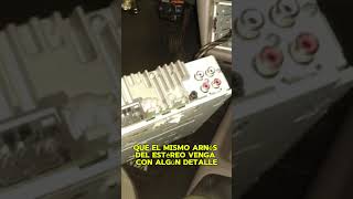 Mi estéreo se apaga al pasar un bache caraudio amplificador estéreo [upl. by Marybeth]