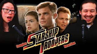 Starship Troopers  Wifes first time watching Reaction [upl. by Ellie]