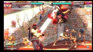 TEKKEN6BR KNEEBRYAN VS HAOFENG 2 [upl. by Einegue332]