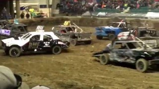 Capital city carnage modified finals 30k to win this heat With a rollover Topeka KS 43016 [upl. by Atram]