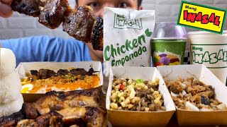 MANG INASAL COMPLETE MEAL 2023 MUKBANG ASMR [upl. by Nodnyl]