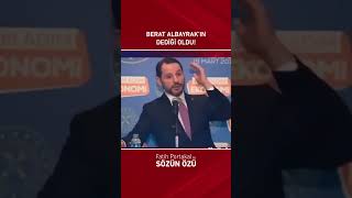 Berat Albayrakın DEDİĞİ OLDU shorts [upl. by Yatnohs]