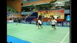 2008 Super Series Masters Final Group B Koo KKTan BH vs MKidoHSetiawan [upl. by Idroj]