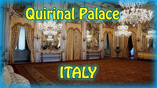 Quirinal PalaceExplore main aspects of Quirinal Palace in Italy Time Travel [upl. by Tamberg]