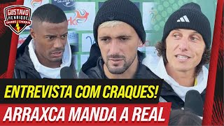 ENTREVISTA COM CRAQUES ARRASCAETA MANDA A REAL [upl. by Anertal]