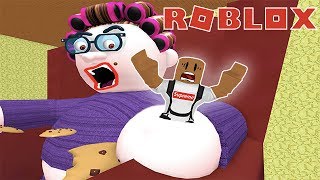 MY GRANDMA TRIED TO EAT ME IN ROBLOX [upl. by Dinah]