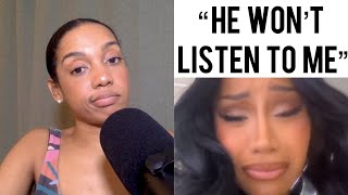 Cardi B Has MELTDOWN On IG LIVE After Offset Ignores Her [upl. by Nichols]