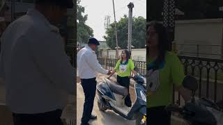 Dont Drive Without Helmet 🪖 THE TRAFFIC COP PRASHANT TOMAR shorts shortsfeed [upl. by Niraj]