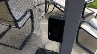 Rescreening a Sliding Screen Door  How Do I [upl. by Aloise234]