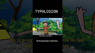 TYPHLOSION ANTES VS AHORA pokemon typhlosion short gamefreak [upl. by Nilreb]