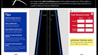 How to Use the Online Sizing Guide  Riedell Roller [upl. by Coltson]