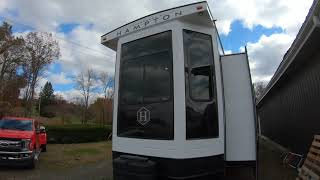 New 2024 CrossRoads Hampton 388FKL Travel Trailer For Sale In Cambridge OH [upl. by Elaynad64]