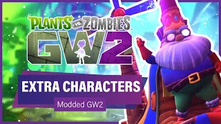 MODDED GW2 EXTRA CHARACTERS PACK REMASTER Boss Mod  Plants vs Zombies Garden Warfare 2 [upl. by Geller]