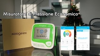 Koogeek misuratore di pressione da polso economico con funzioni SMART [upl. by Uwkuhceki]