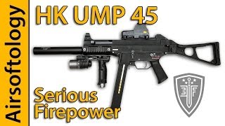 CQB Monster  HK UMP45 Review  Elite Force amp Umarex  Airsoftology [upl. by Kcoj]