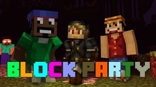 مع ياسير و هيرو  Minecraft  Block party [upl. by Eittap]