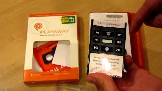 Playaway audiobook device  tourunboxingreview [upl. by Pasadis718]