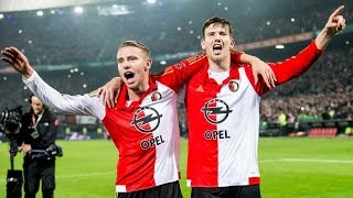 Feyenoord  Ajax 10 samenvatting 🔴⚪ bekerwedstrijd [upl. by Duthie]