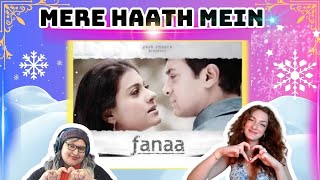 MERE HAATH MAIN Song REACTION Aamir Khan Kajol Sonu Nigam FANAA aamirkhan merehaathmein [upl. by Labors]