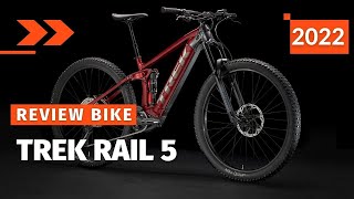 Trek Rail 5 2022 New Cross Country Electric Mtb Ideal Bike [upl. by Nima179]