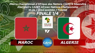 🤾14 FINALE🏆MAROC🆚ALGERIE🏆 20st Men’s youth Africa Nations championship [upl. by Latsyrk]