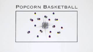 PE Games  Popcorn Basketball [upl. by Tlihcox]