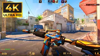 Counter Strike 2 Epic Gameplay 4K No Commentary [upl. by Naes95]