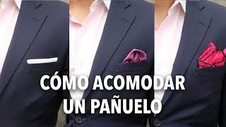 3 formas de acomodar un pañuelo COMO EXPERTO  Humberto Gutiérrez [upl. by Zehcnas287]