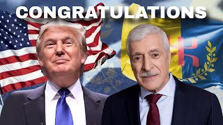 The president of Kabylia Ferhat Mehenni extends his congratulations to Donald Trump [upl. by Sandler]