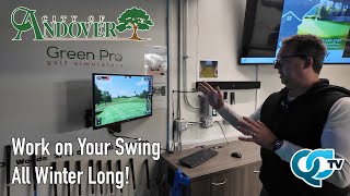 Andover Community Center Golf Simulator  Andover MN  QCTV [upl. by Hemminger]