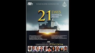 VBC 2024 21DAYS FASTING amp PRAYER [upl. by Eberly540]