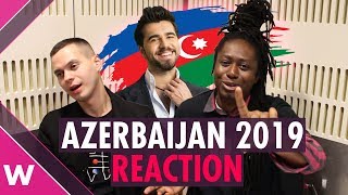 Azerbaijan  Eurovision 2019 REACTION video  Chingiz Mustafayev quotTruthquot [upl. by Grantham473]