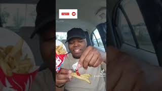 Eating A Super Spicy Chicken Sandwich From Wendys MUCKBANG and Food Review [upl. by Averil]