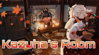 Genshin impact  tutorial and review of room for Kazuha in teapot [upl. by Savior197]