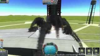 Kerbal Space Program 05  Funny spaceships and crashes [upl. by Anidualc129]