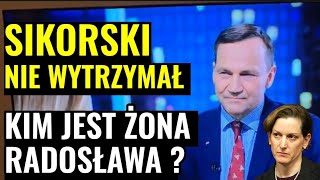 Sikorski wpadł w szał w TVN Olejnik zapytała go o żydowskie pochodzenie jego żony [upl. by Pinebrook442]