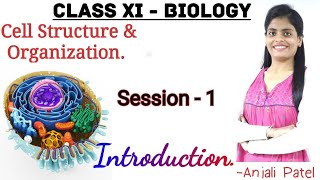 Class XI Biology  Cell Structure amp Organization  Introduction  Anjali Patel [upl. by Aerdnahc]