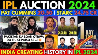 IPL Auction 2024  Starc 81CR amp Pat Cummins 68CR 🥵  IPL To Sab Leagues Ka Baap Nikla [upl. by Sined836]