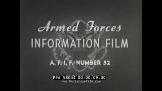 NORWAY amp DENMARK 1951 US ARMED FORCES COLD WAR ORIENTATION FILM 58044 [upl. by Pegg]