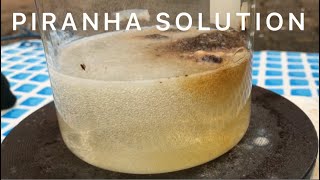 Making Piranha Solution [upl. by Atnoled]