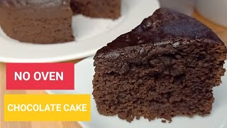 Easy Chocolate Cake Without Oven [upl. by Htnamas]