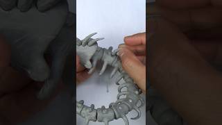 Sculpting GYARADOS FOSSILIZED  Pokémon Clay Art sculpture clay pokemon gyarados clayart [upl. by Hael701]